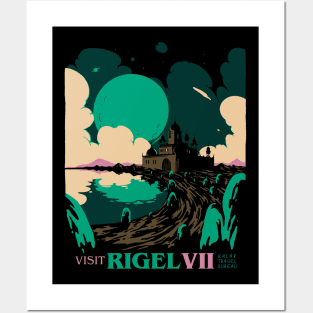 visit rigel VII Posters and Art